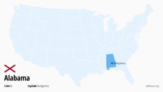 Alabama (États-Unis) – faits, carte, villes et curiosités