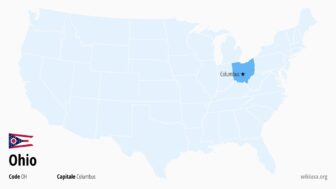 Ohio (États-Unis) – faits, capitale, villes, carte et climat