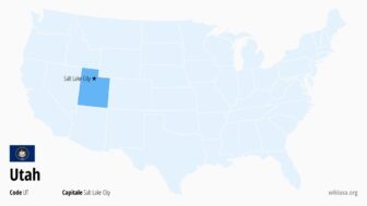 Utah (États-Unis) – faits, villes, carte et météo