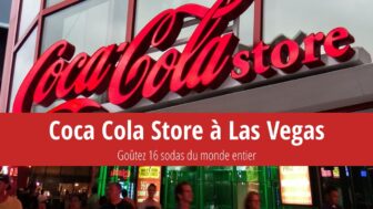 Coca Cola Store Las Vegas vend des sodas du monde entier