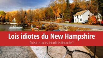 5 lois stupides du New Hampshire