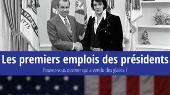 Quels étaient les premiers emplois des présidents américains ?