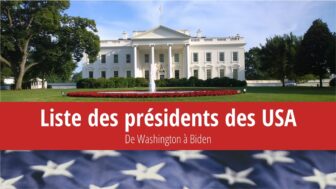 Présidents des États-Unis – une liste de Washington à Biden