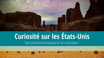 Faits curieux sur les USA : La Terre est plate, croit un président