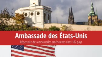 Répertoire des ambassades américaines dans 182 pays